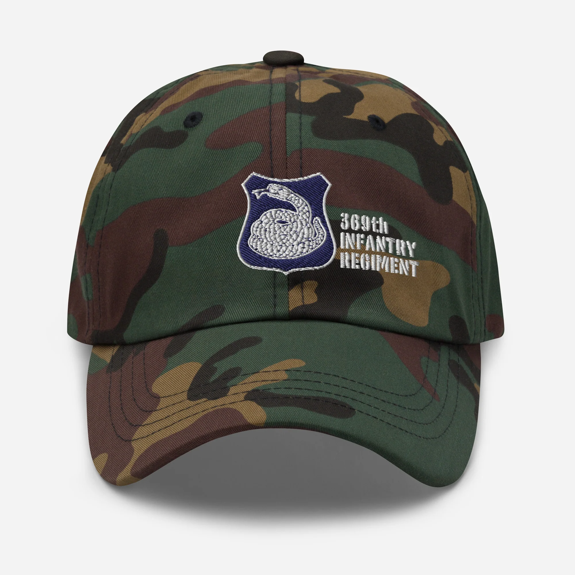 Harlem Hellfighters 369th Regiment Dad Hat - Image 9