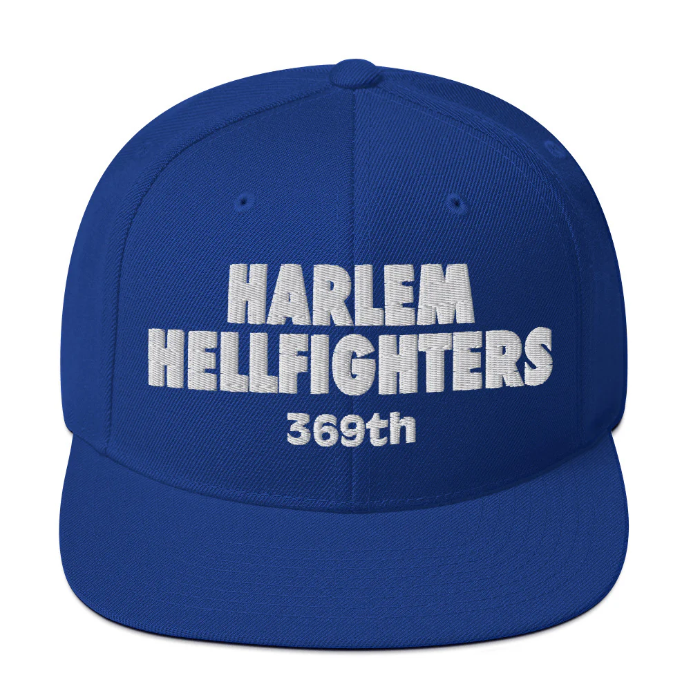 Harlem Hellfighters 369th Embroidery Snapback Hat - Image 10