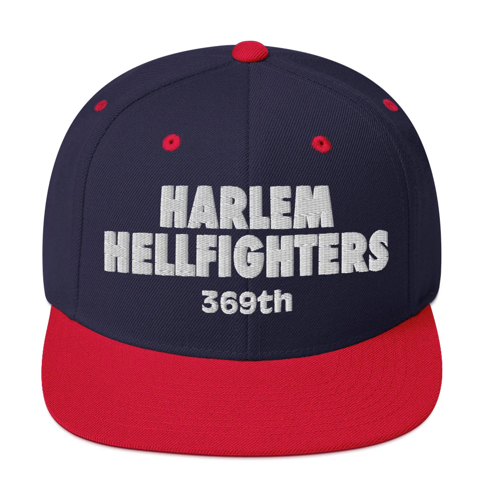 Harlem Hellfighters 369th Embroidery Snapback Hat - Image 13