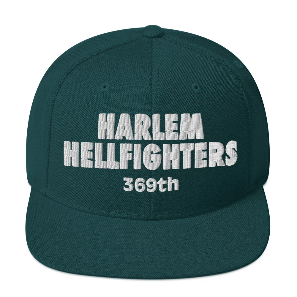 Harlem Hellfighters 369th Embroidery Snapback Hat - Image 16