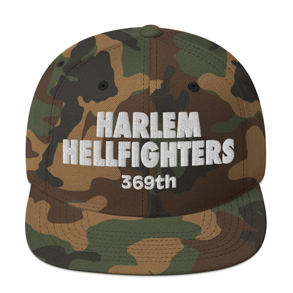 Harlem Hellfighters 369th Embroidery Snapback Hat - Image 19