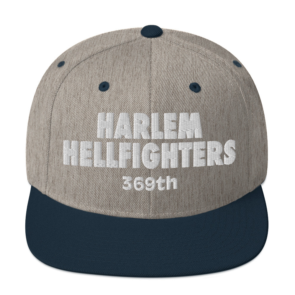 Harlem Hellfighters 369th Embroidery Snapback Hat - Image 22