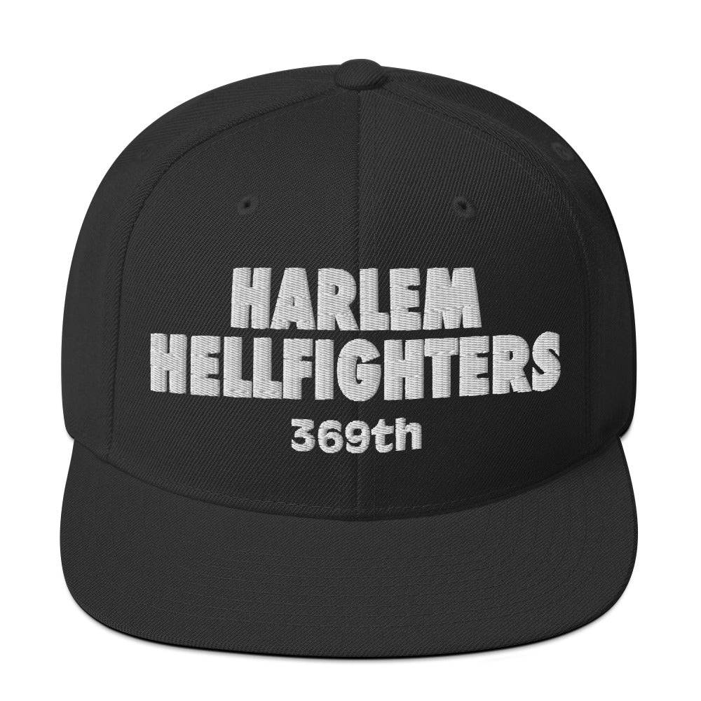 Harlem Hellfighters 369th Embroidery Snapback Hat - Image 4