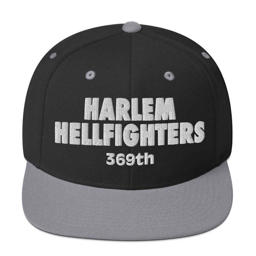 Harlem Hellfighters 369th Embroidery Snapback Hat - Image 7