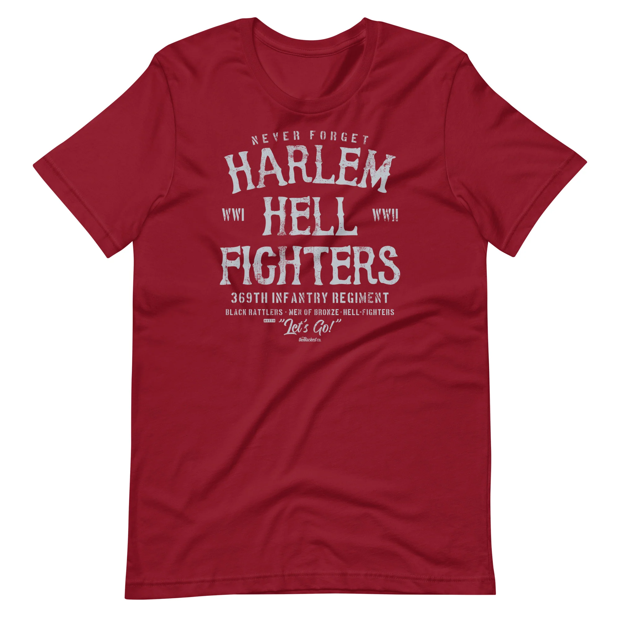 Harlem Hellfighters Black Soldiers World Wars I and II T-Shirt - Image 5