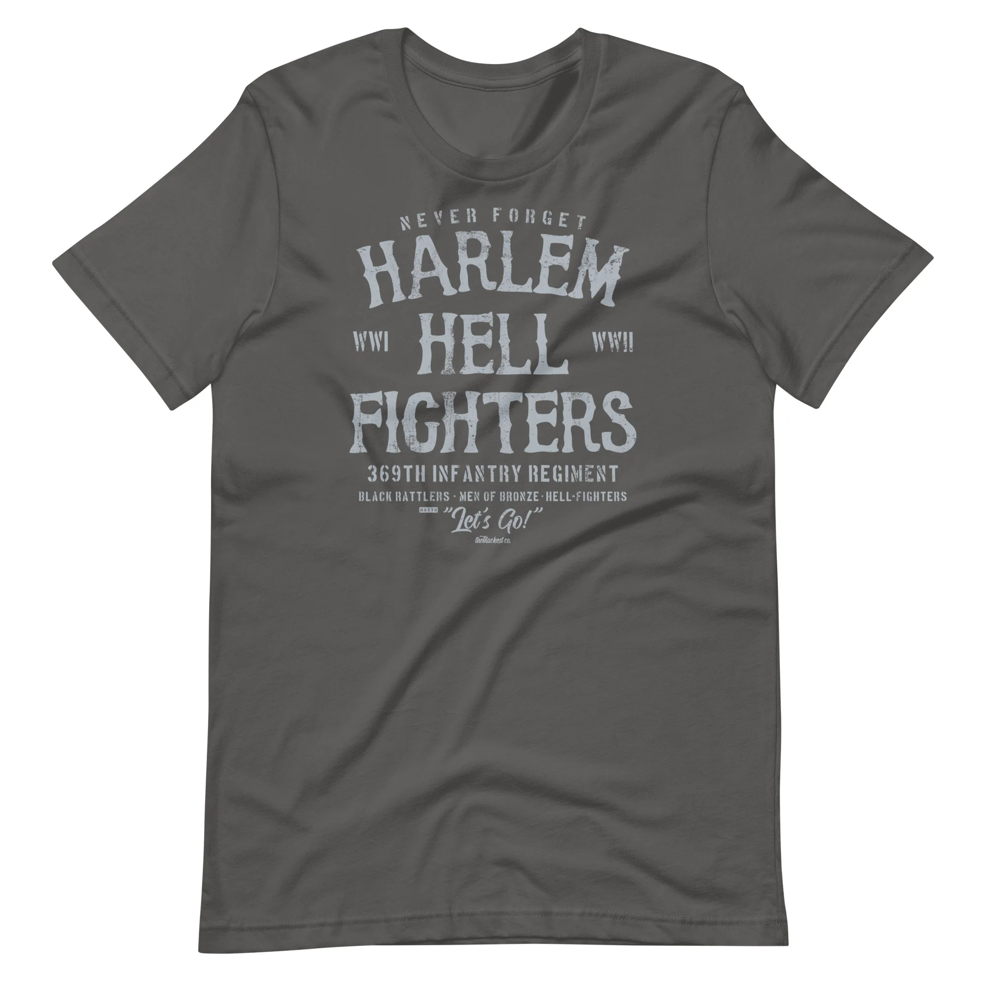 Harlem Hellfighters Black Soldiers World Wars I and II T-Shirt - Image 9