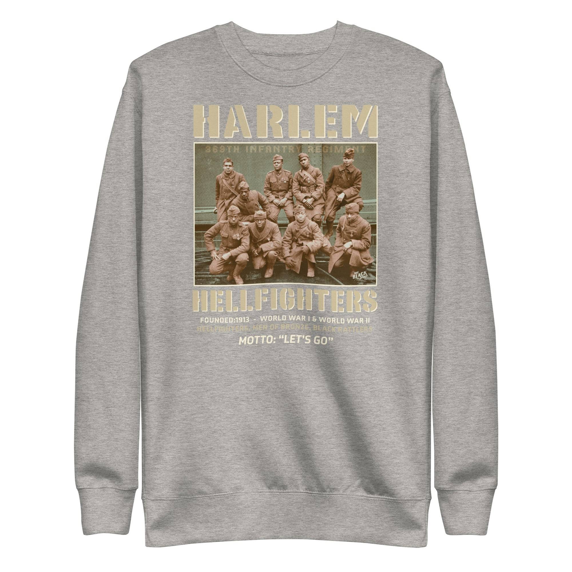 Harlem Hellfighters Black Soldiers Premium Sweatshirt - Image 5