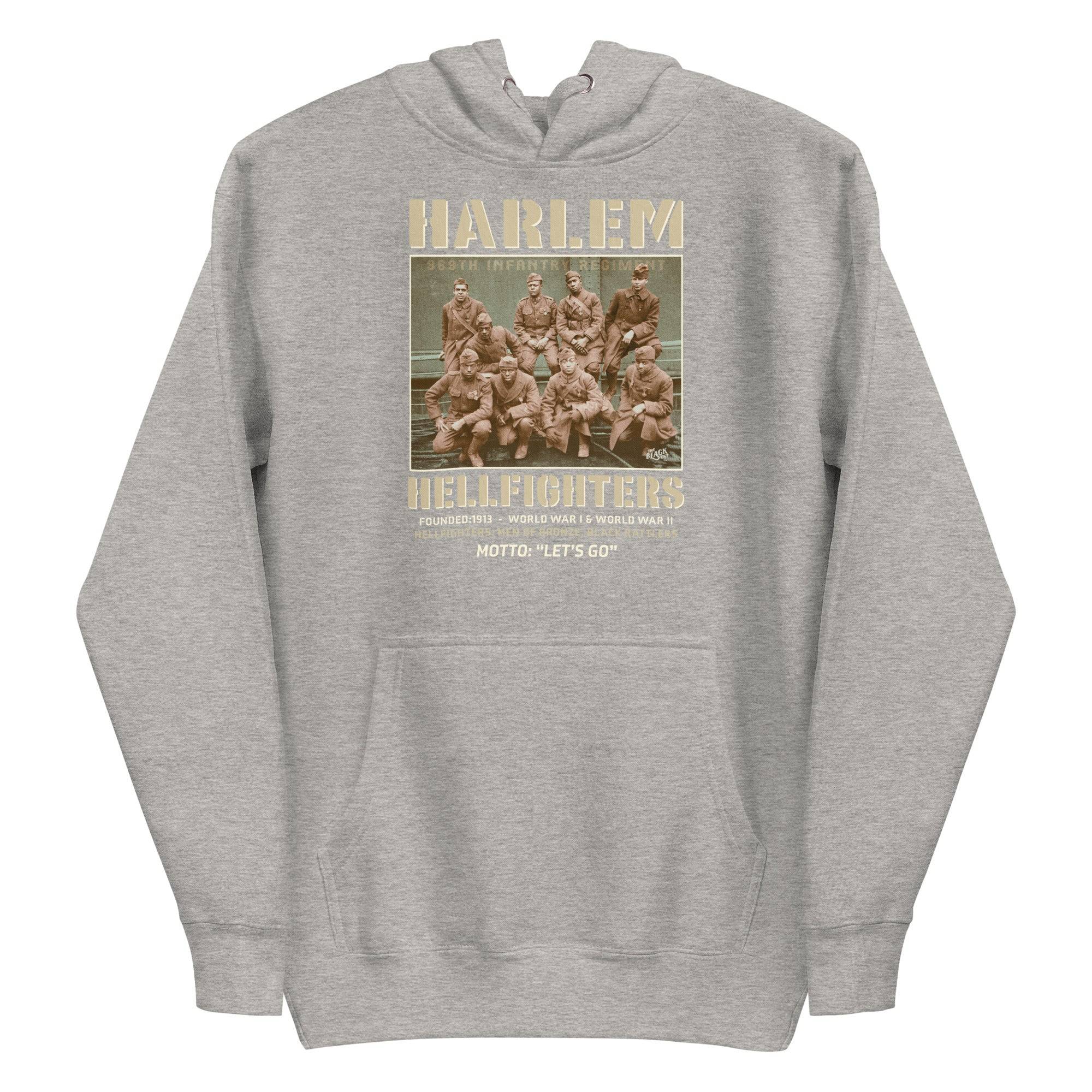 Harlem Hellfighters Black Soldiers Premium Hoodie - Image 10