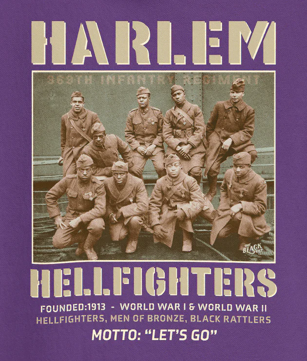 Harlem Hellfighters Black Soldiers Premium Hoodie - Image 3