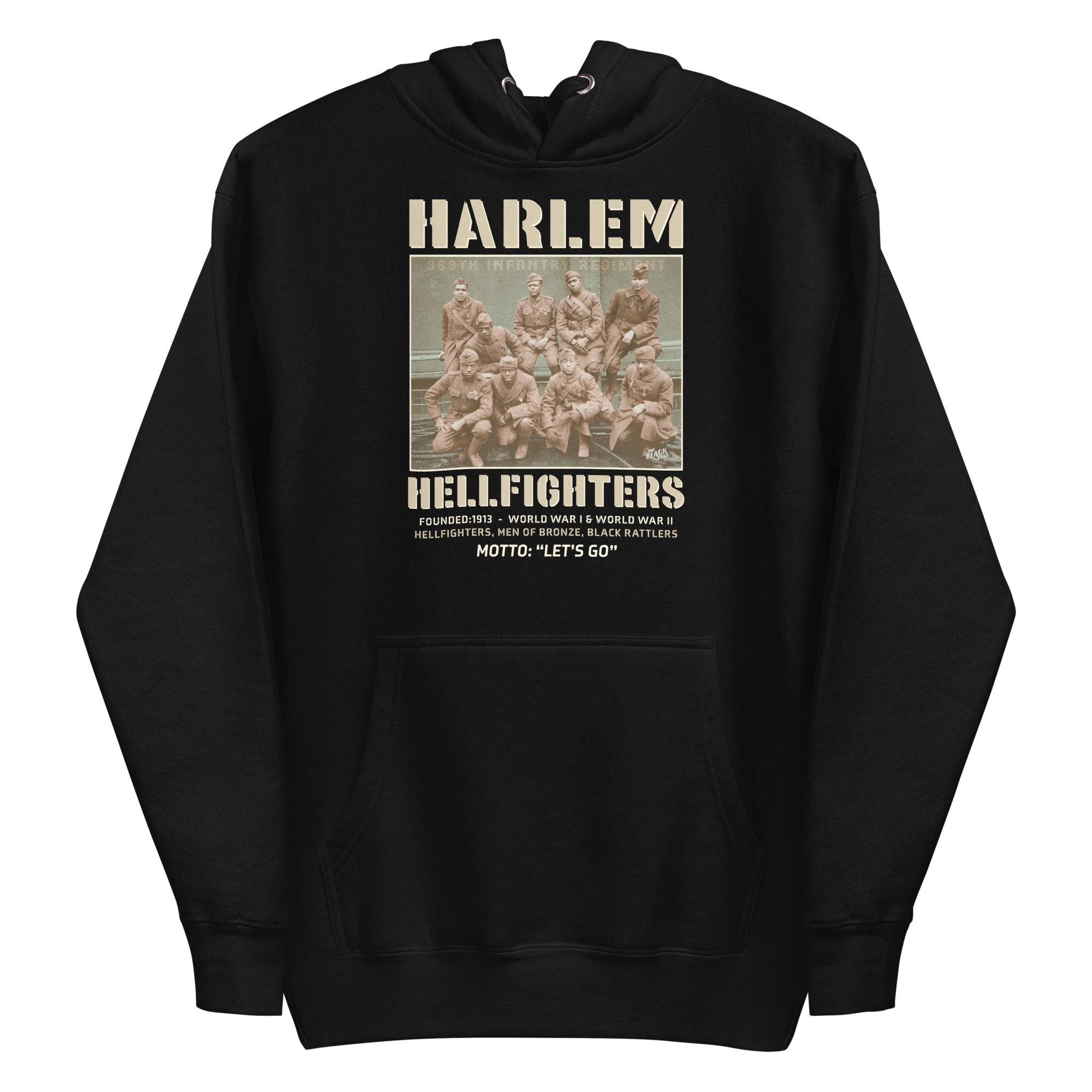 Harlem Hellfighters Black Soldiers Premium Hoodie - Image 6