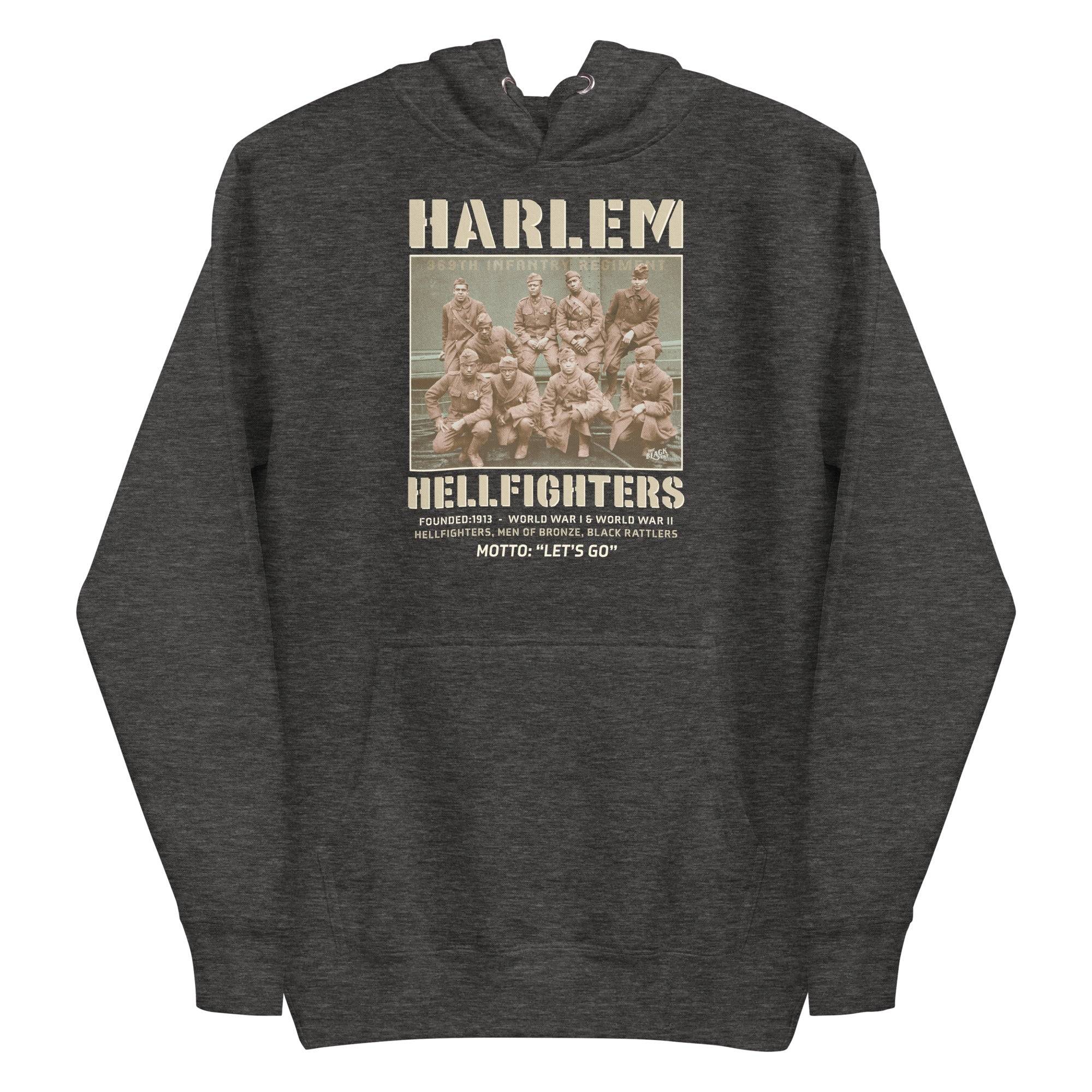 Harlem Hellfighters Black Soldiers Premium Hoodie - Image 8