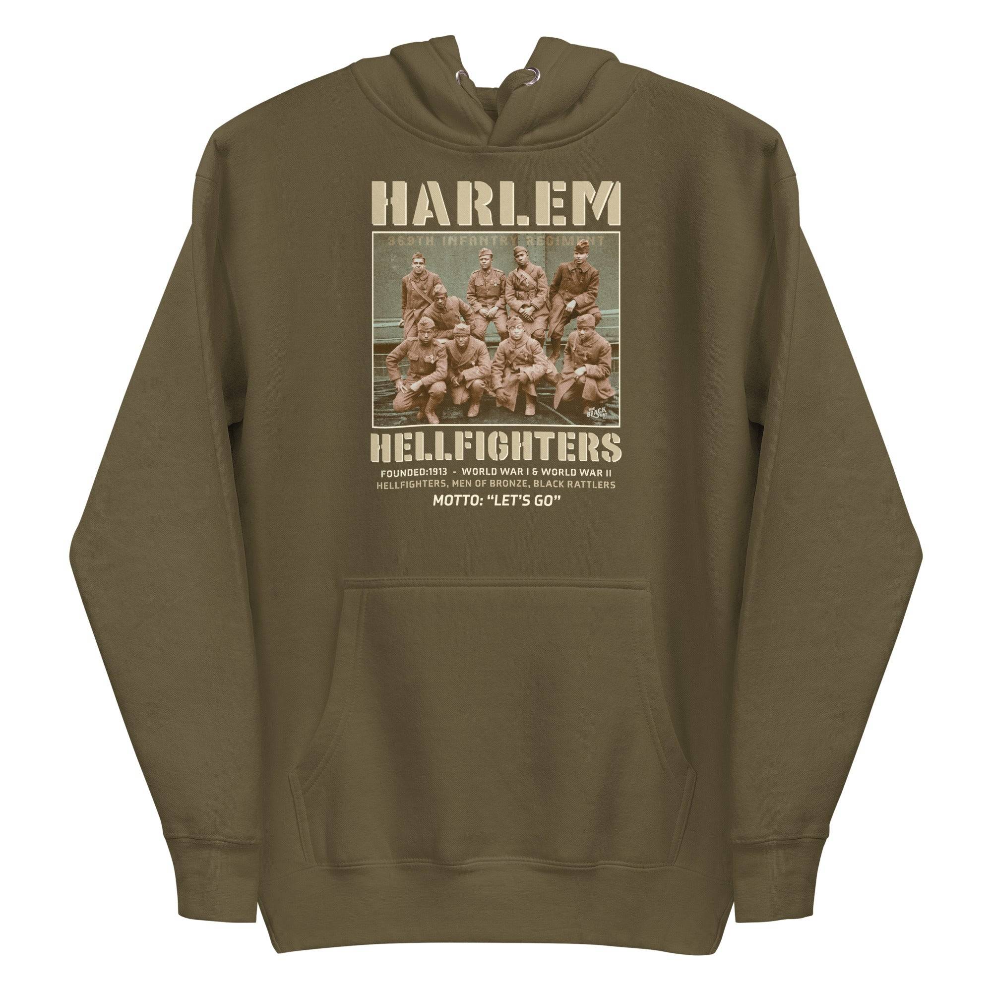 Harlem Hellfighters Black Soldiers Premium Hoodie - Image 9