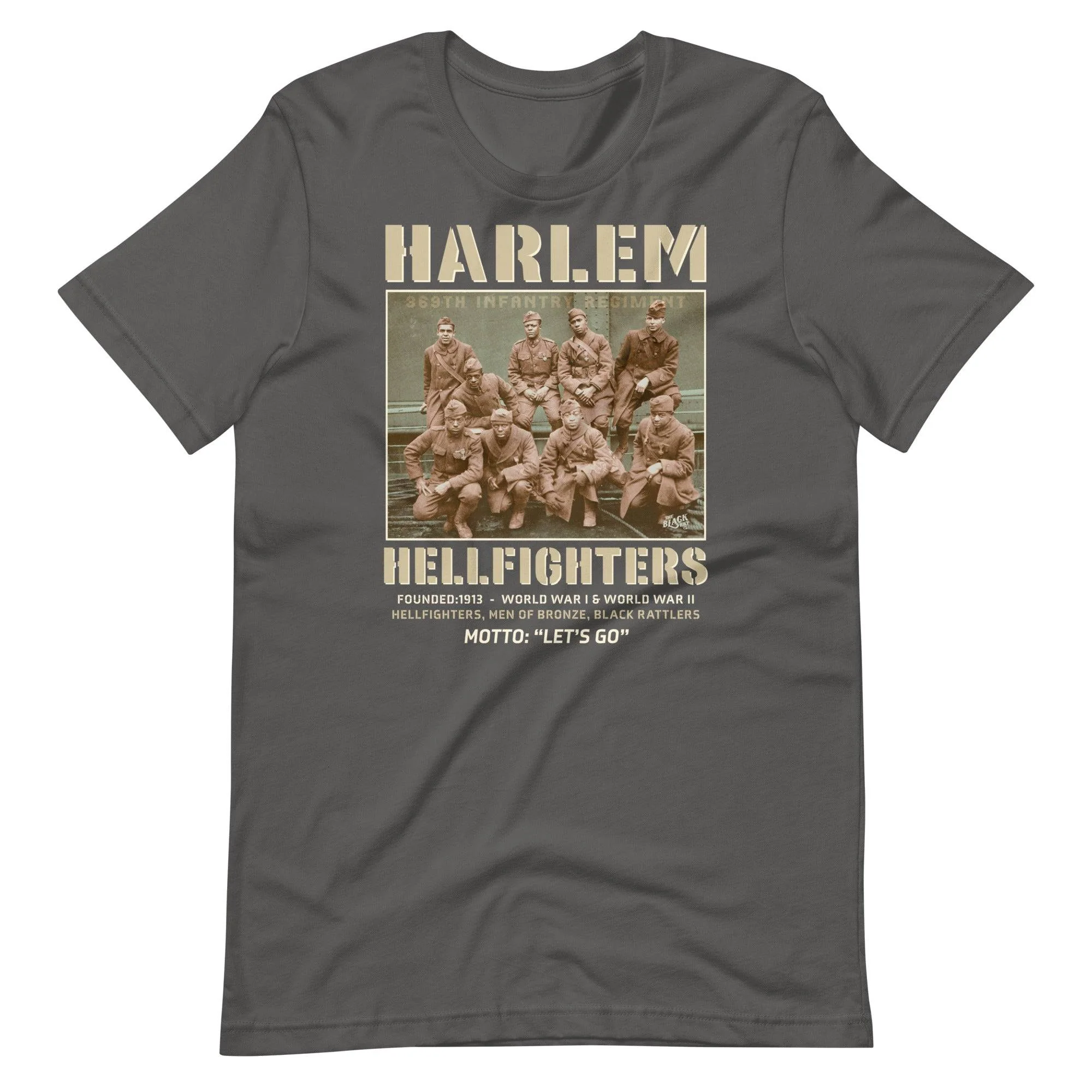 Harlem Hellfighters Black Soldiers T Shirt - Image 3