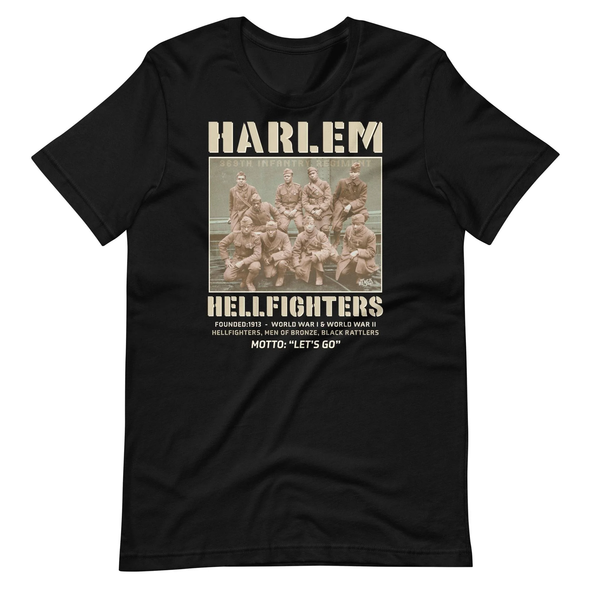Harlem Hellfighters Black Soldiers T Shirt - Image 4
