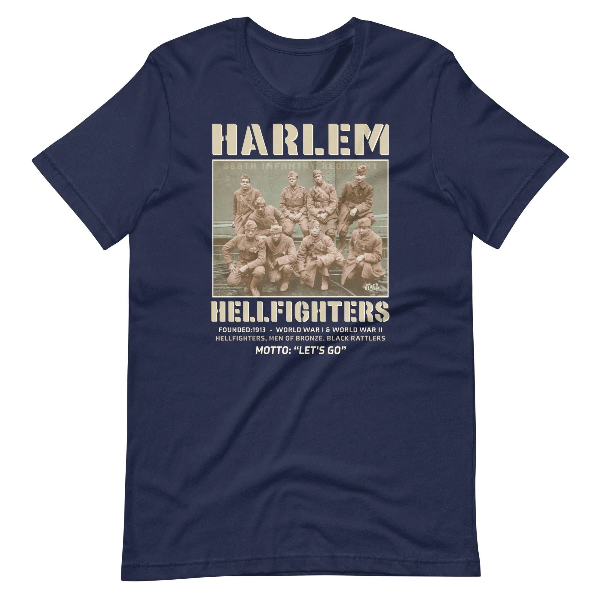 Harlem Hellfighters Black Soldiers T Shirt - Image 5