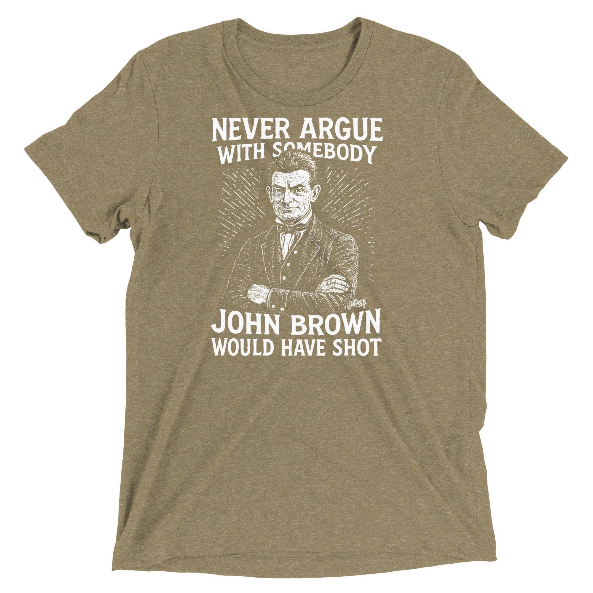 Never Argue John Brown Unisex Tri-Blend T-Shirt - Image 8