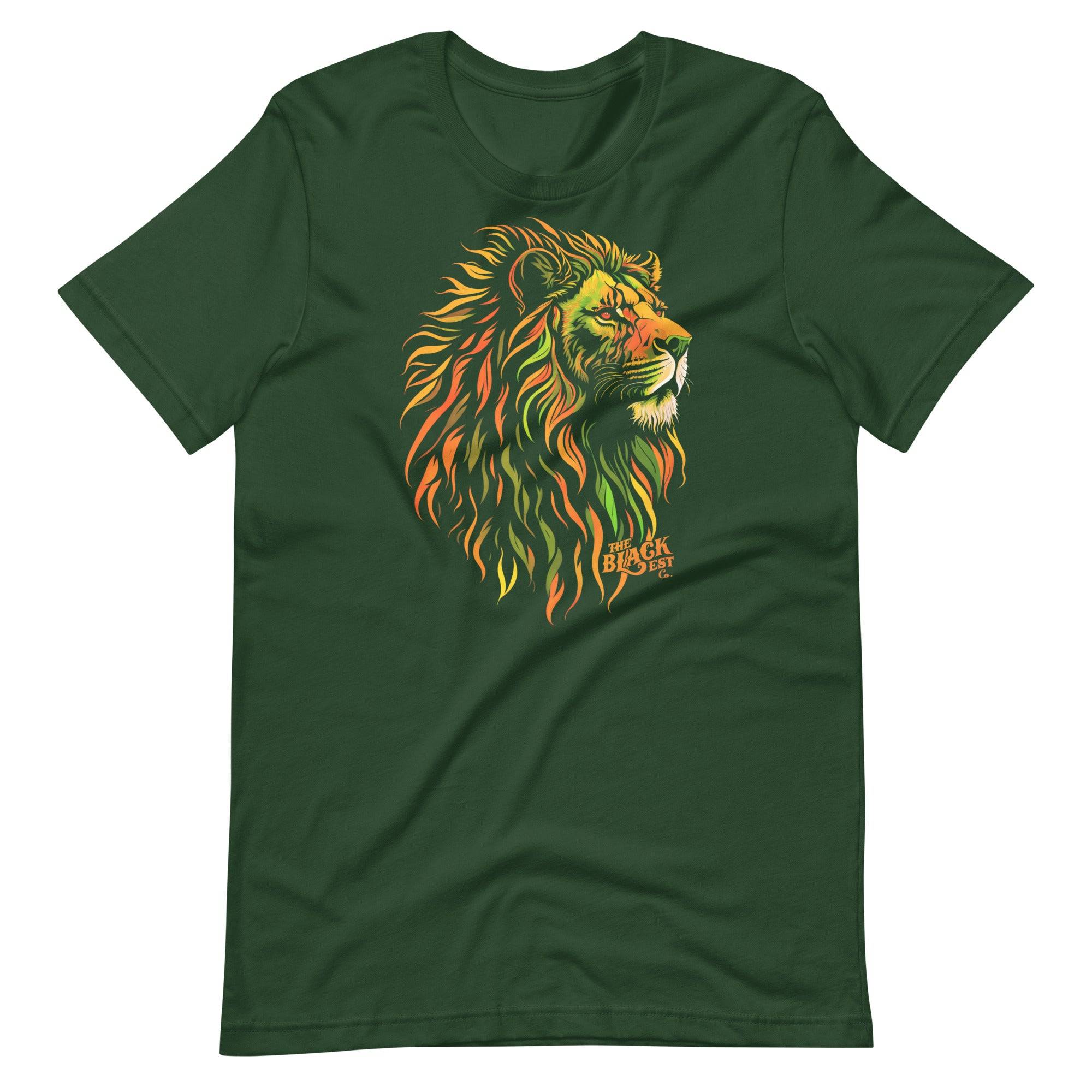 Pan-African Lion Head Unisex T-Shirt - Image 6