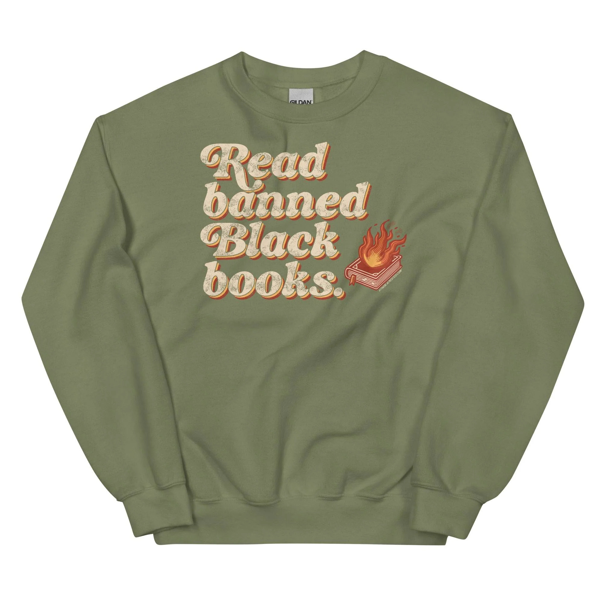 Read Banned Black Books Unisex Sweatshirt - Image 10