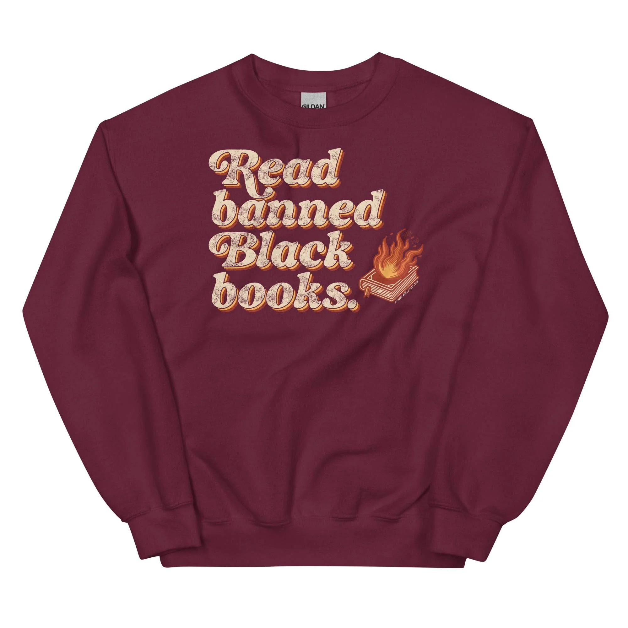 Read Banned Black Books Unisex Sweatshirt - Image 6