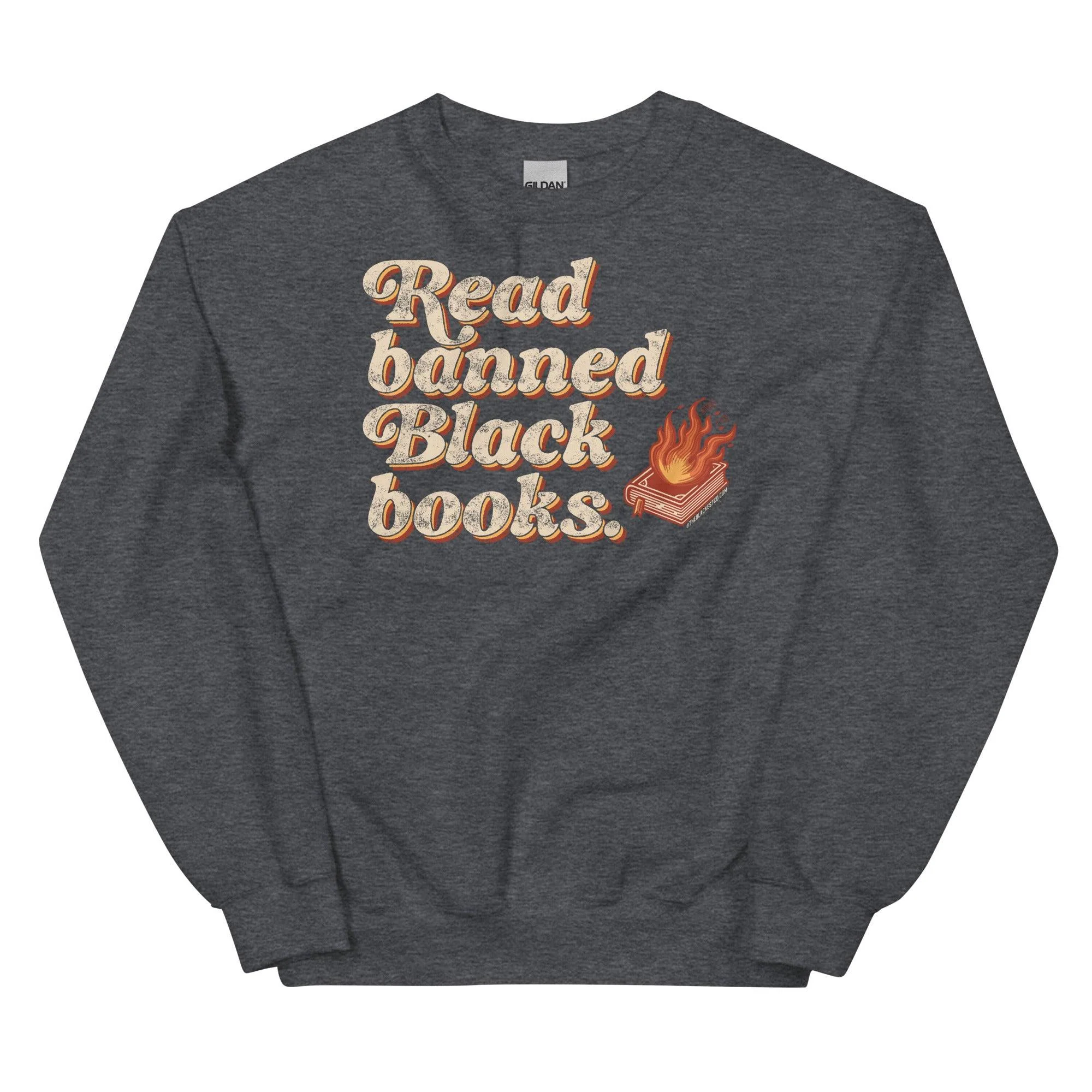 Read Banned Black Books Unisex Sweatshirt - Image 7