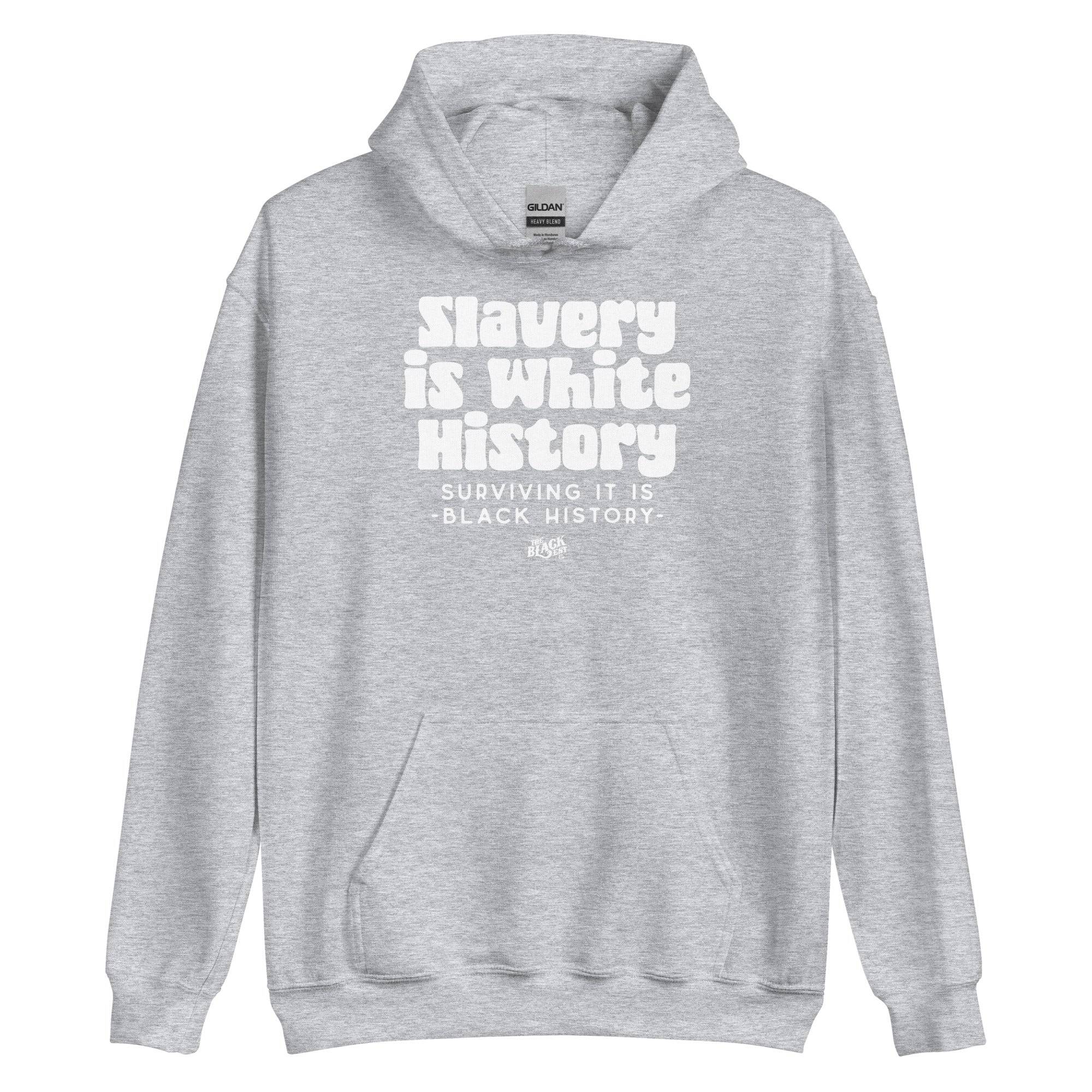 Slavery Is White History Hoodie - ALLY VERSION | by TheBlackest Co. - Image 7