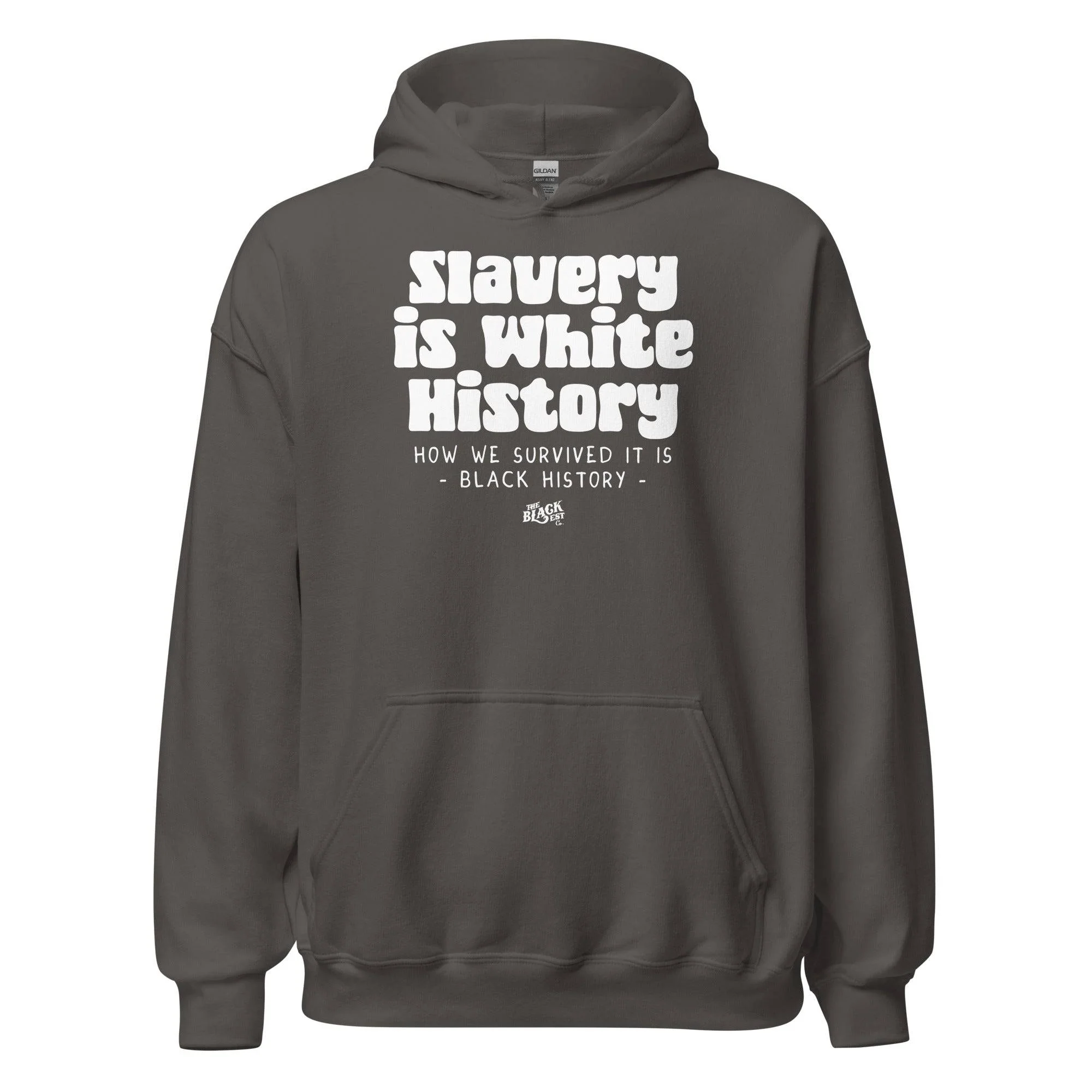 Slavery Is White History Pullover Hoodie | by TheBlackest Co. - Image 4