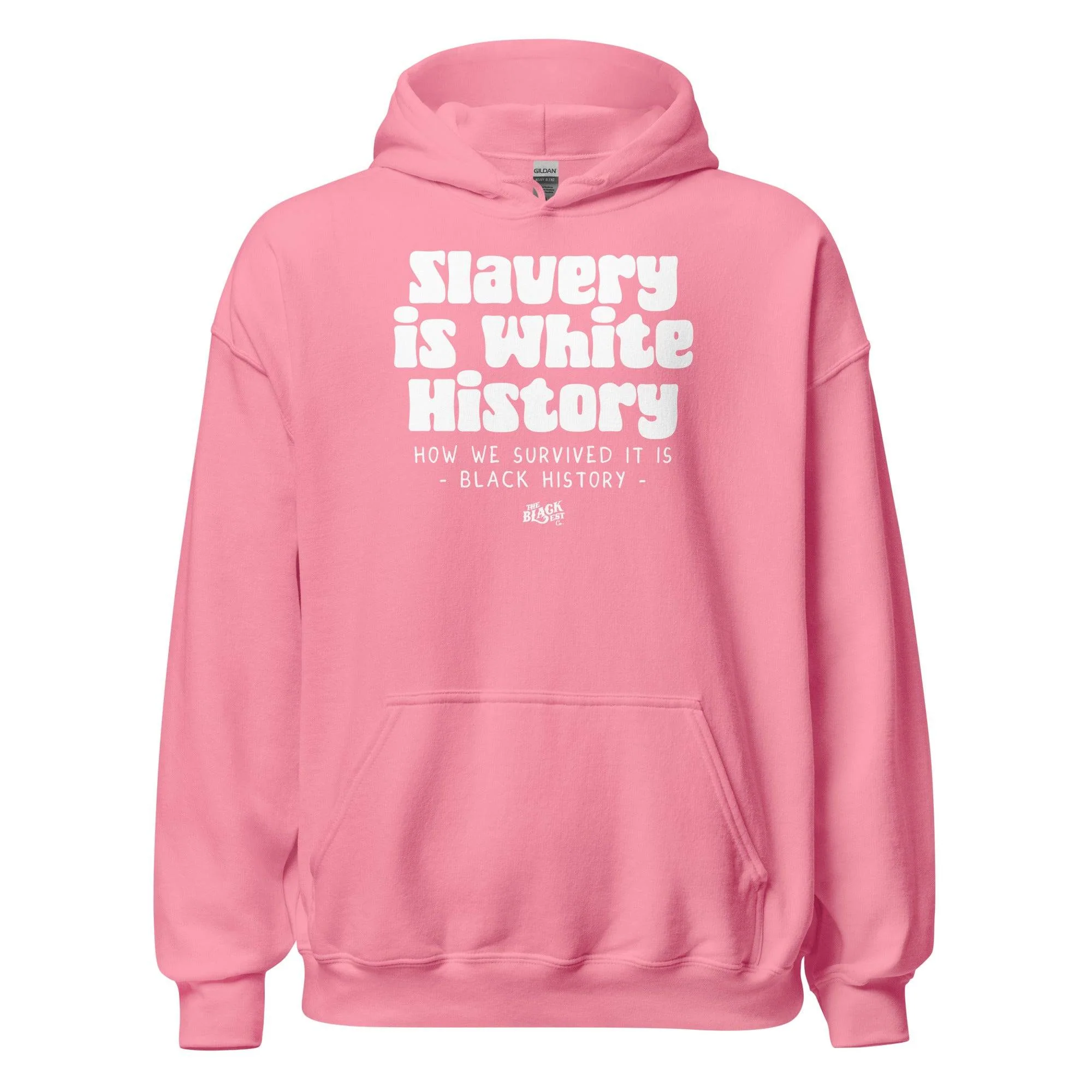 Slavery Is White History Pullover Hoodie | by TheBlackest Co. - Image 8