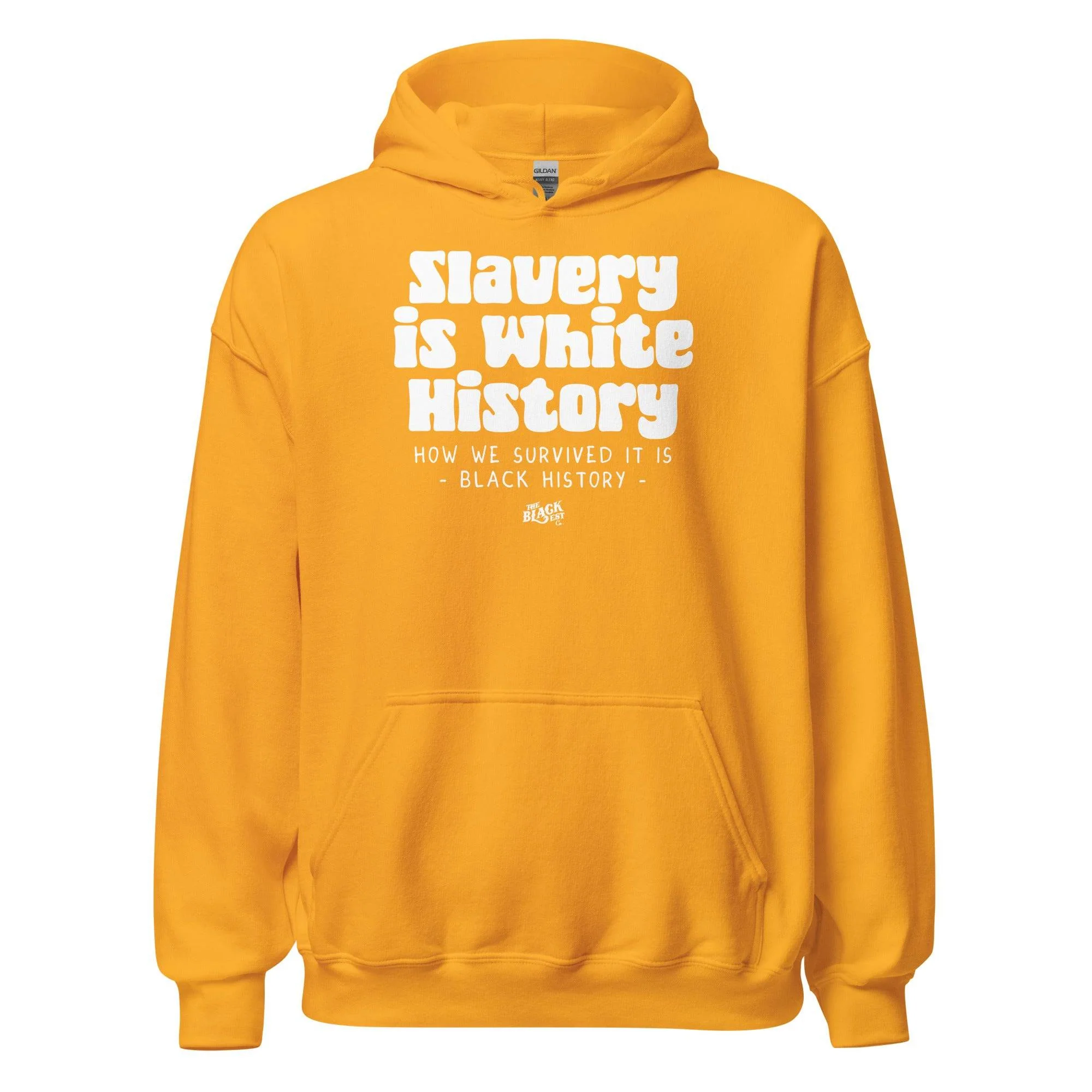 Slavery Is White History Pullover Hoodie | by TheBlackest Co. - Image 9