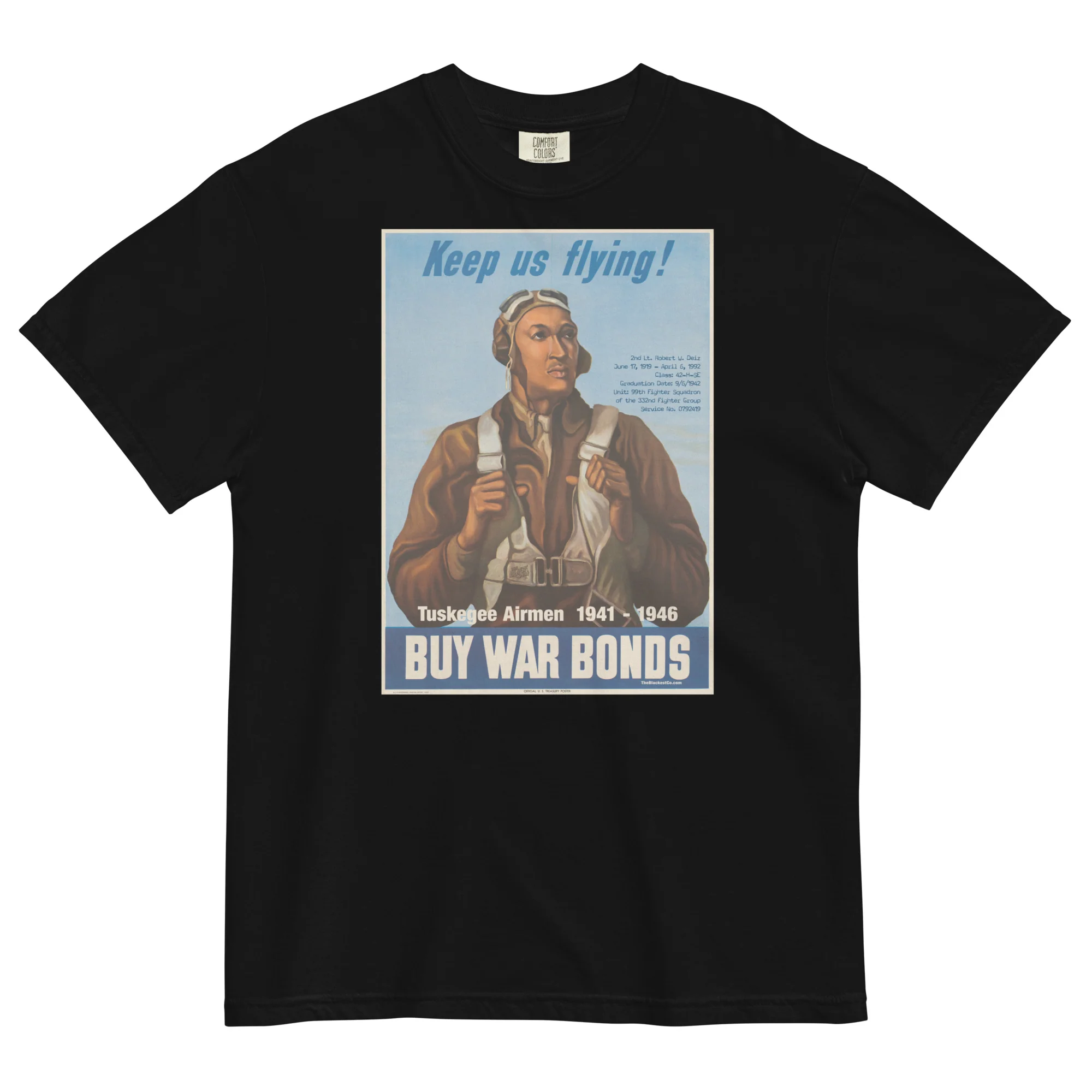 Keep Us Flying Tuskegee Airmen Premium T Shirt - Image 5