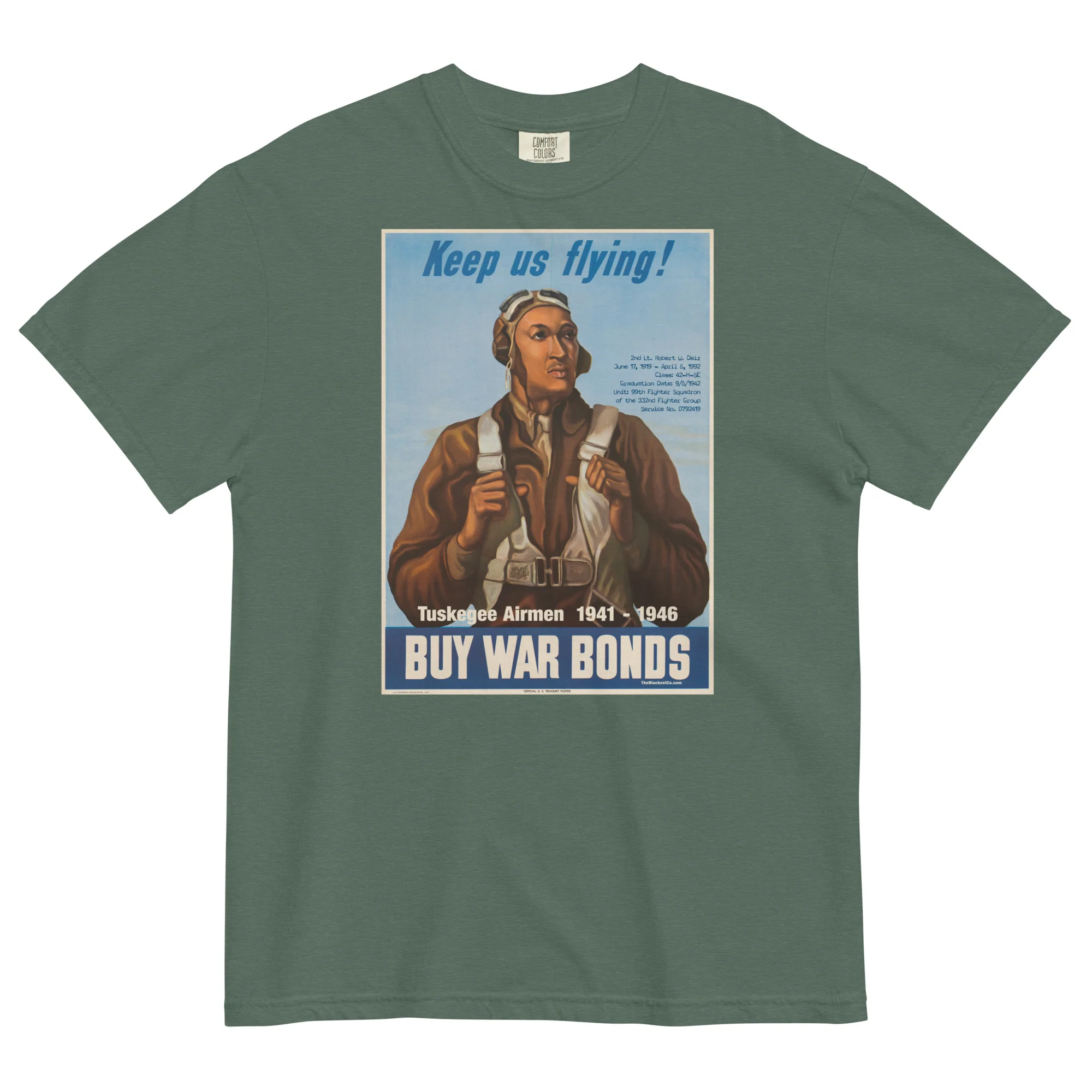 Keep Us Flying Tuskegee Airmen Premium T Shirt - Image 7