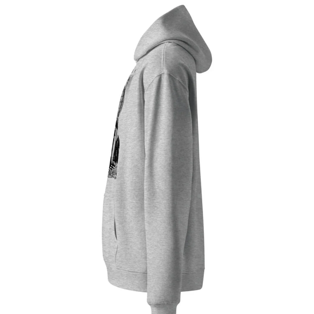 Free Huey P. Newton Chair Premium Oversized Hoodie - Image 4