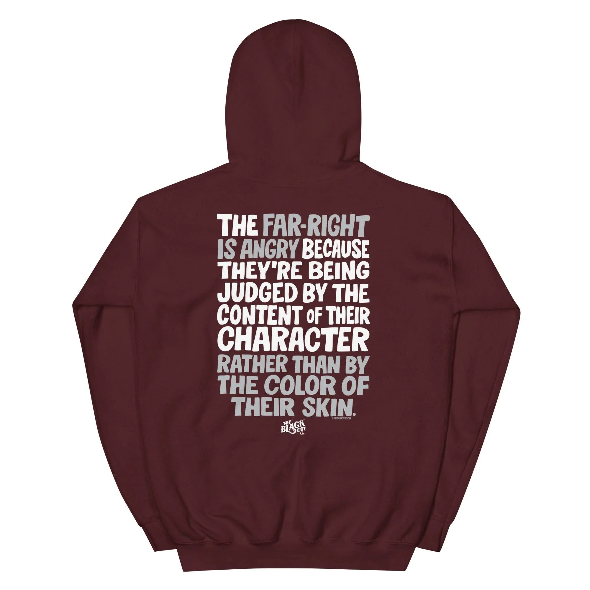 Why The Far Right Is Angry Hoodie by TheBlackest Co. - Image 3