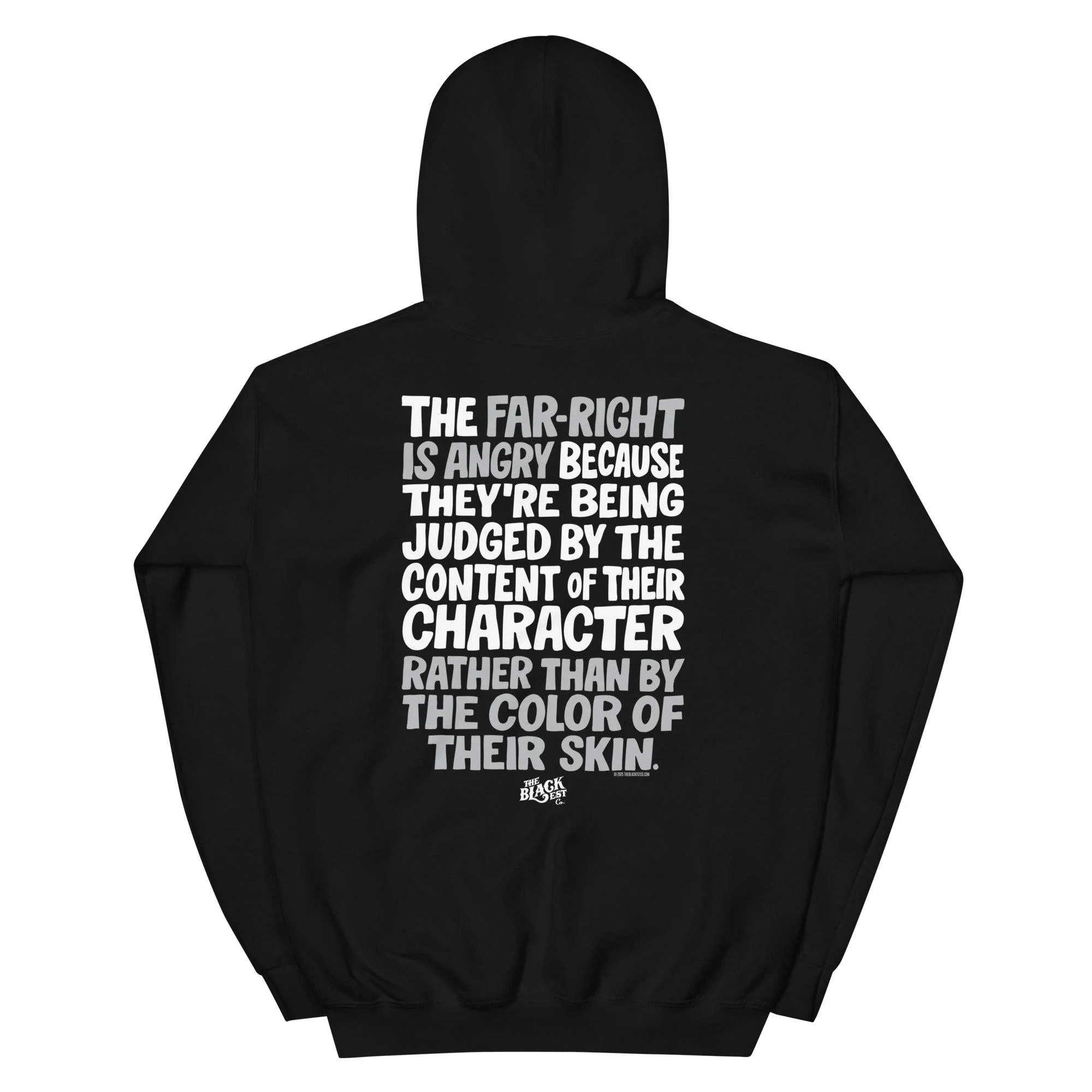 Why The Far Right Is Angry Hoodie by TheBlackest Co. - Image 4